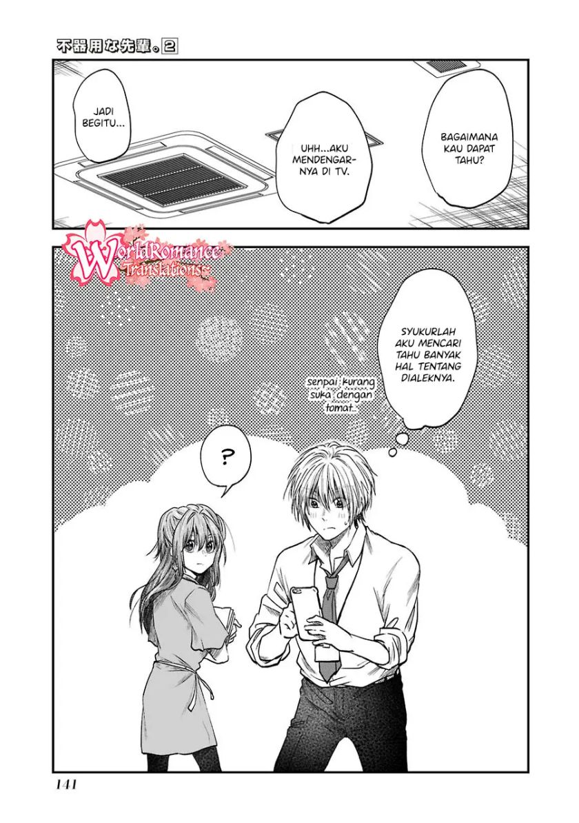 Awkward Senpai Serialization Chapter 12.1 - halaman 8