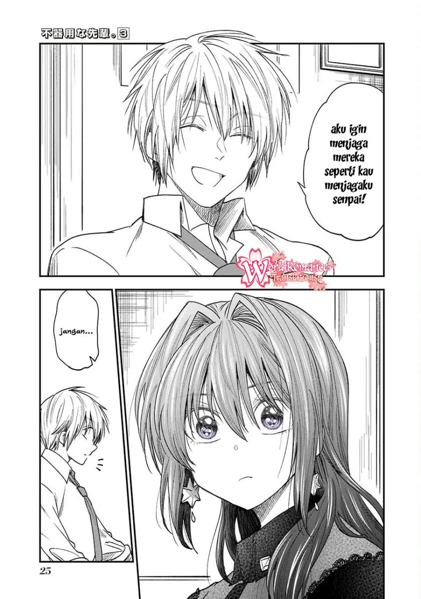 Awkward Senpai Serialization Chapter 13.2 - halaman 4