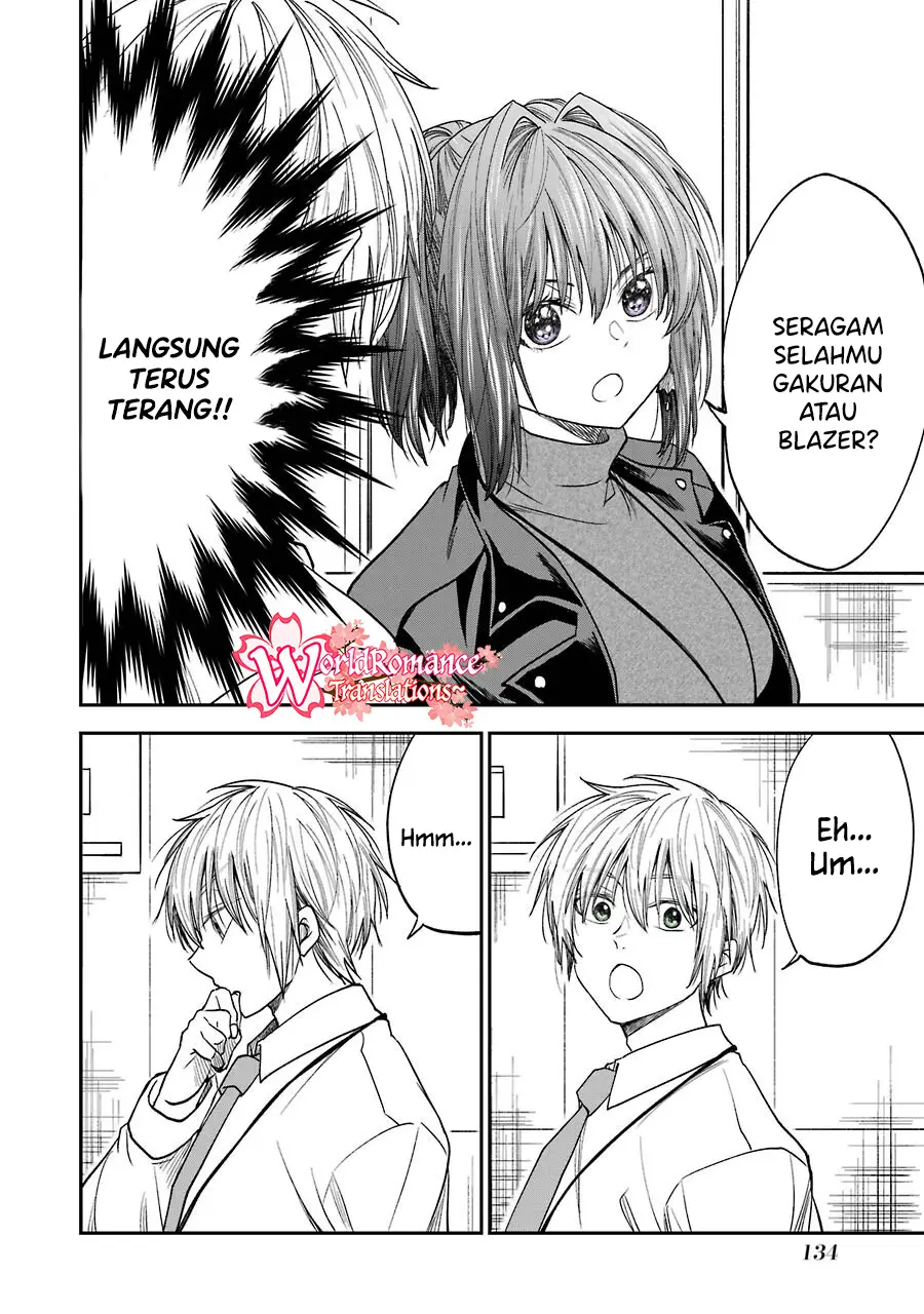 Awkward Senpai Serialization Chapter 19.5 - halaman 3