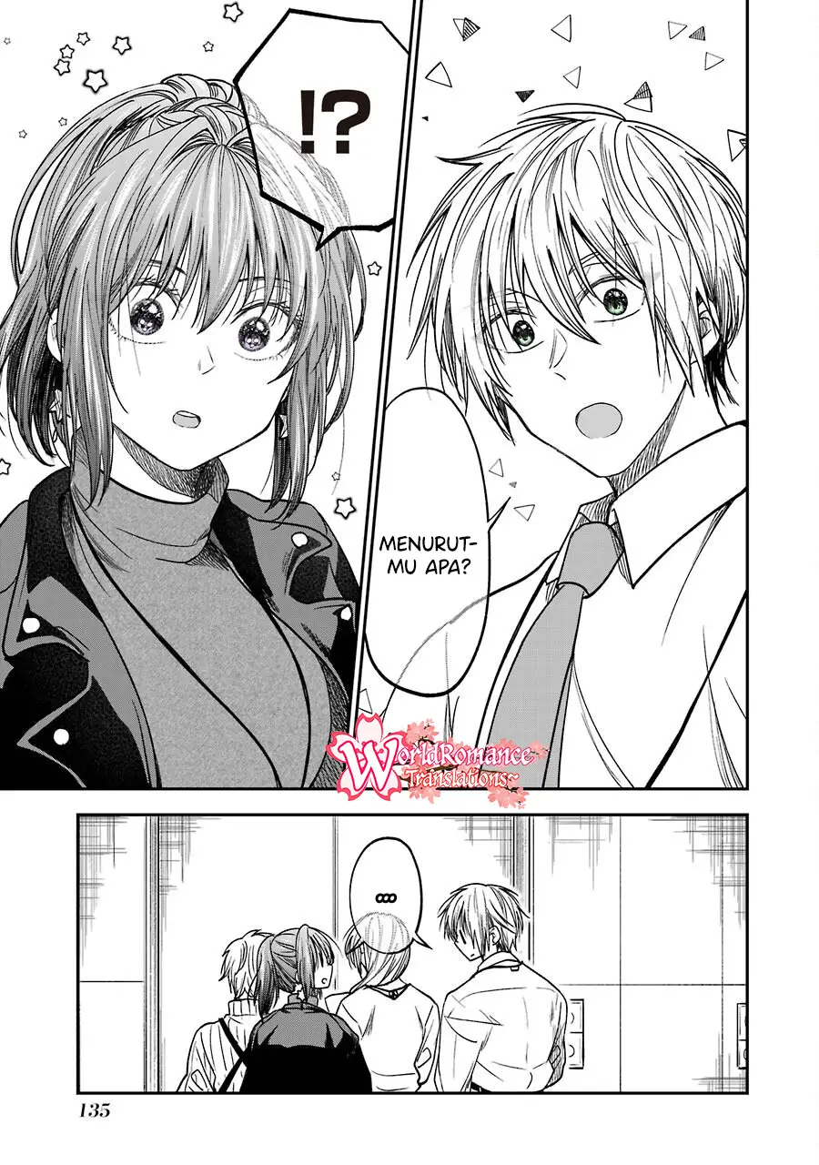 Awkward Senpai Serialization Chapter 19.5 - halaman 4