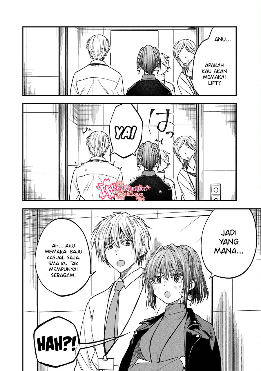 Awkward Senpai Serialization Chapter 19.5 - halaman 9