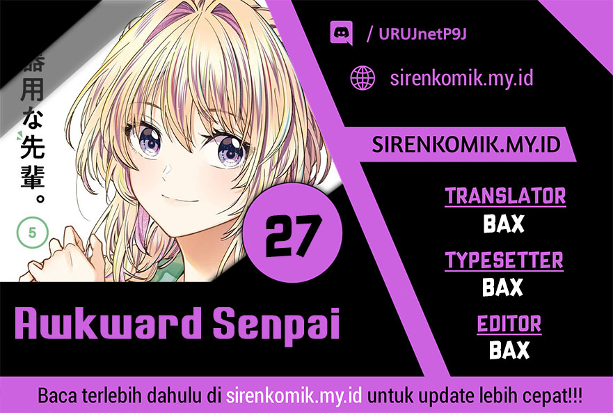Awkward Senpai Serialization Chapter 27 - halaman 1