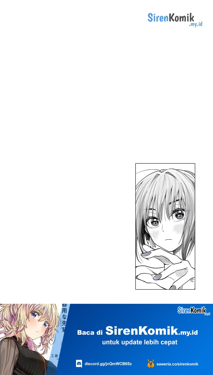 Awkward Senpai Serialization Chapter 35 - halaman 6