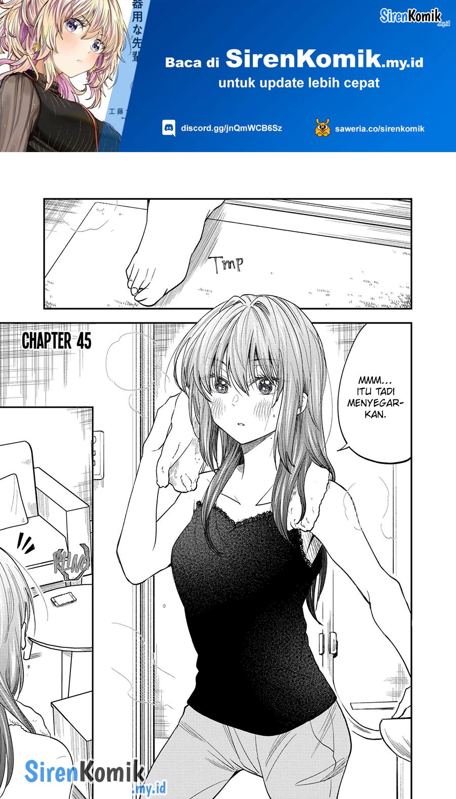 Awkward Senpai Serialization Chapter 45 - halaman 2