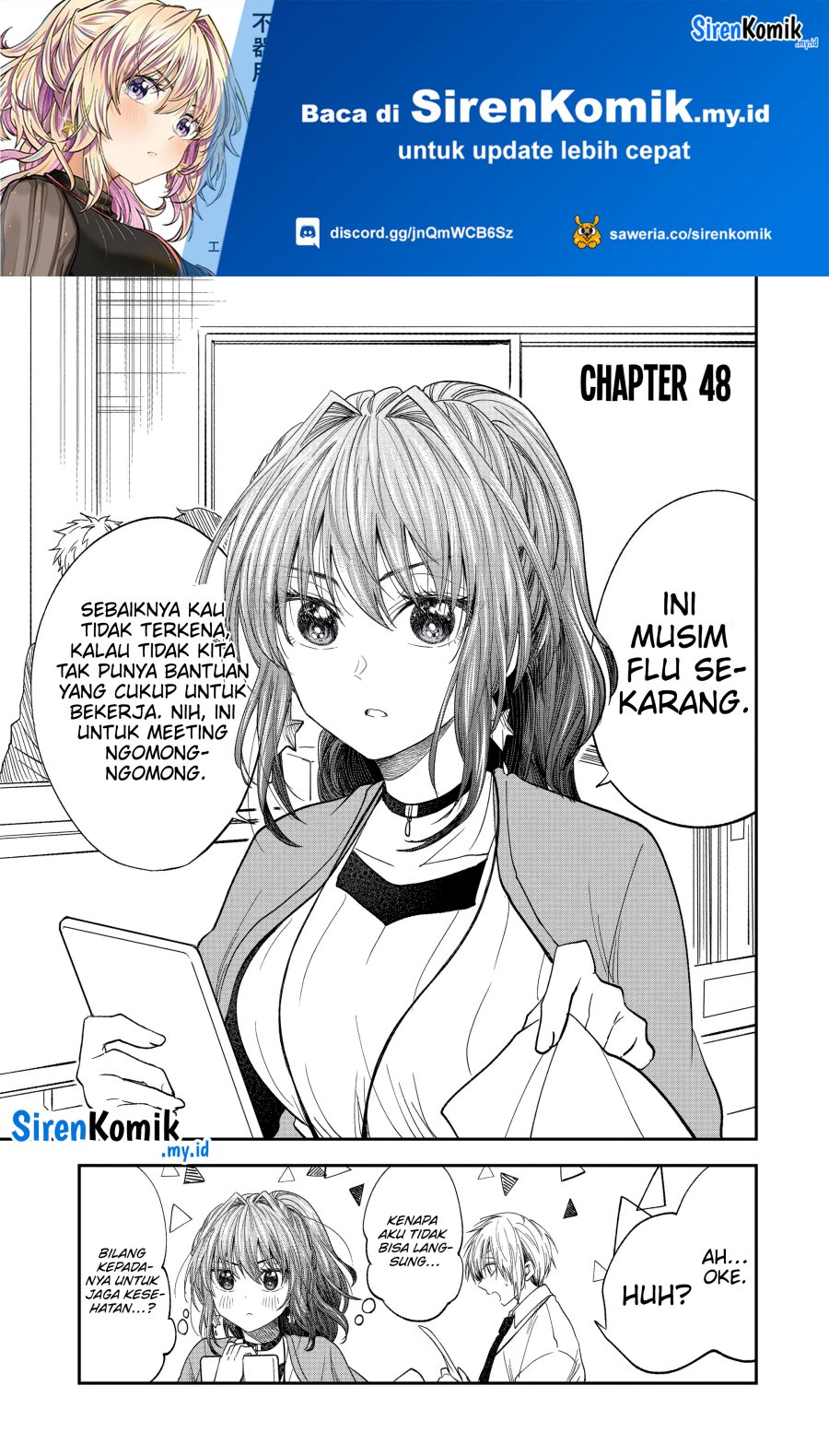 Awkward Senpai Serialization Chapter 48 - halaman 2