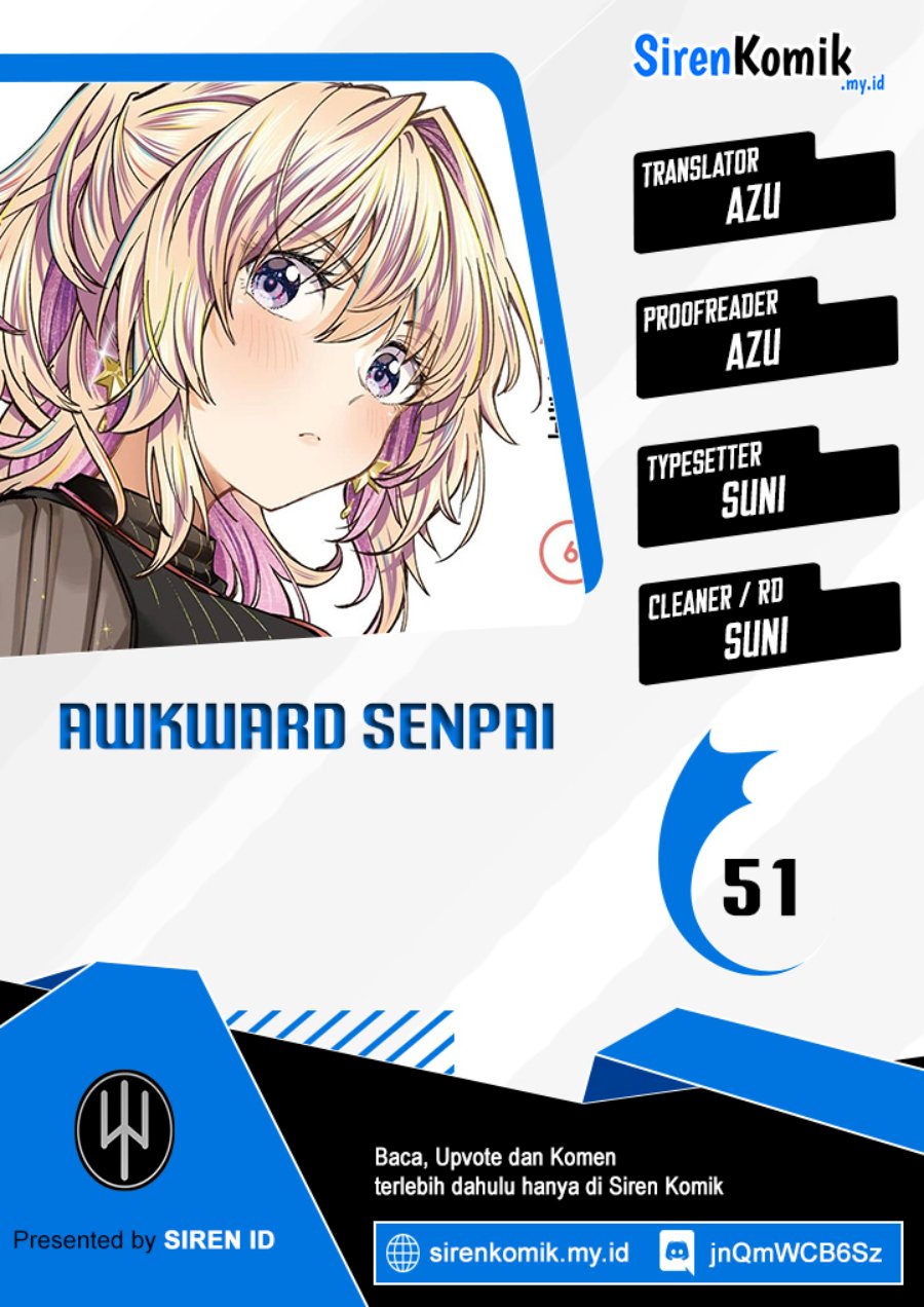 Awkward Senpai Serialization Chapter 51 - halaman 1