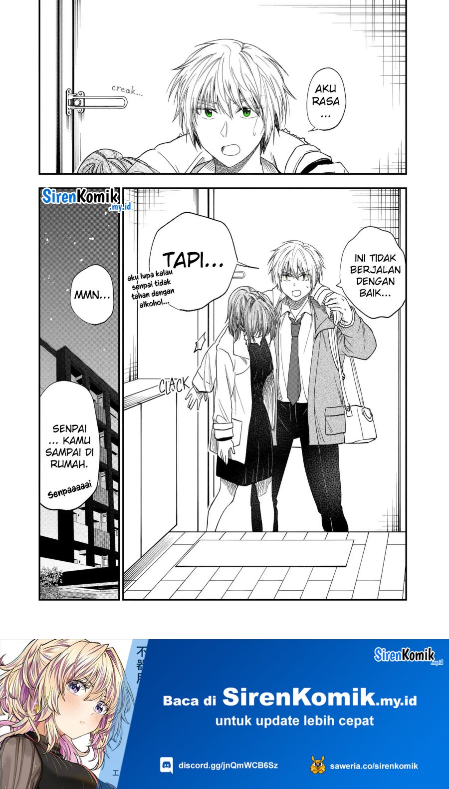 Awkward Senpai Serialization Chapter 56 - halaman 13