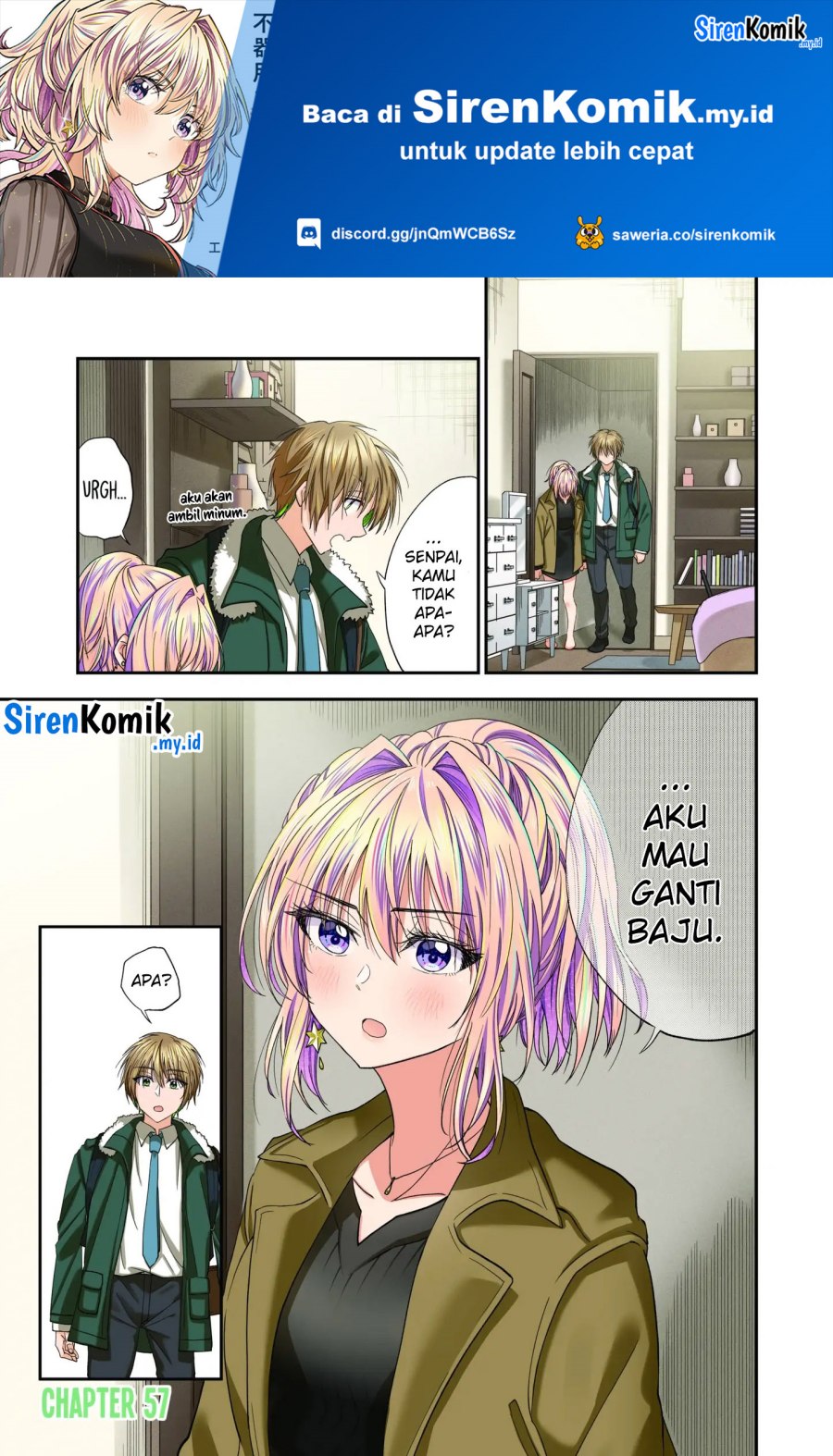 Awkward Senpai Serialization Chapter 57 - halaman 2