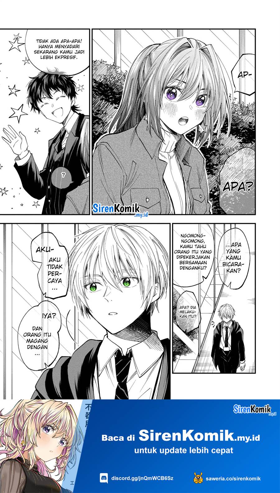 Awkward Senpai Serialization Chapter 61 - halaman 11