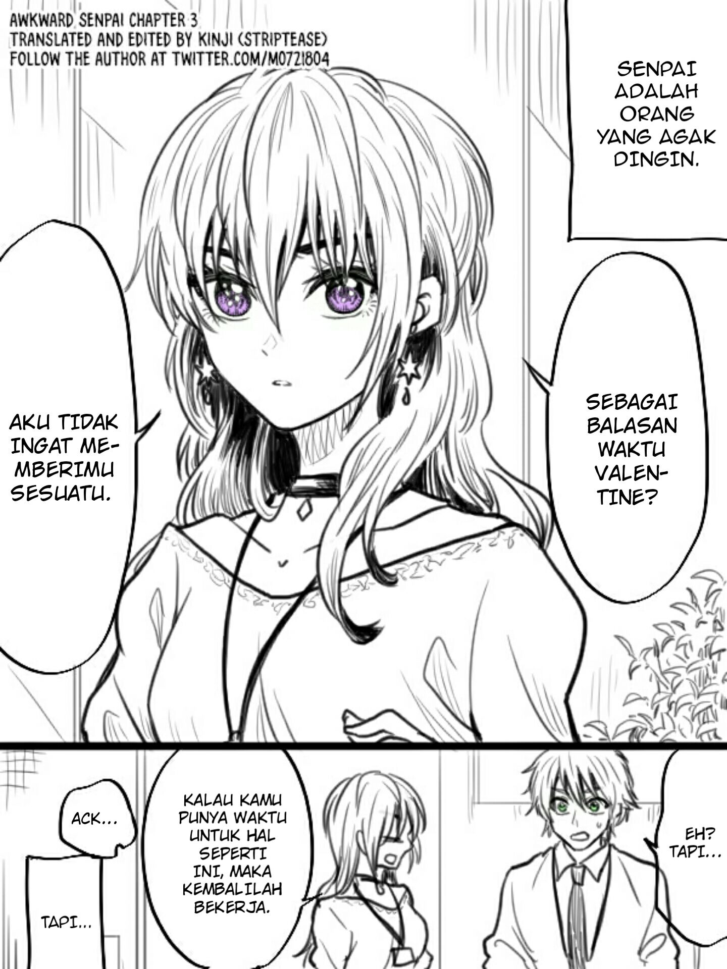 Awkward Senpai (Webcomic) Chapter 3 - halaman 1