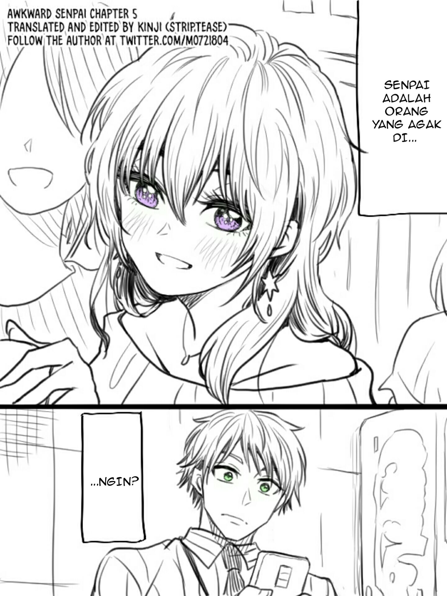 Awkward Senpai (Webcomic) Chapter 5 - halaman 1