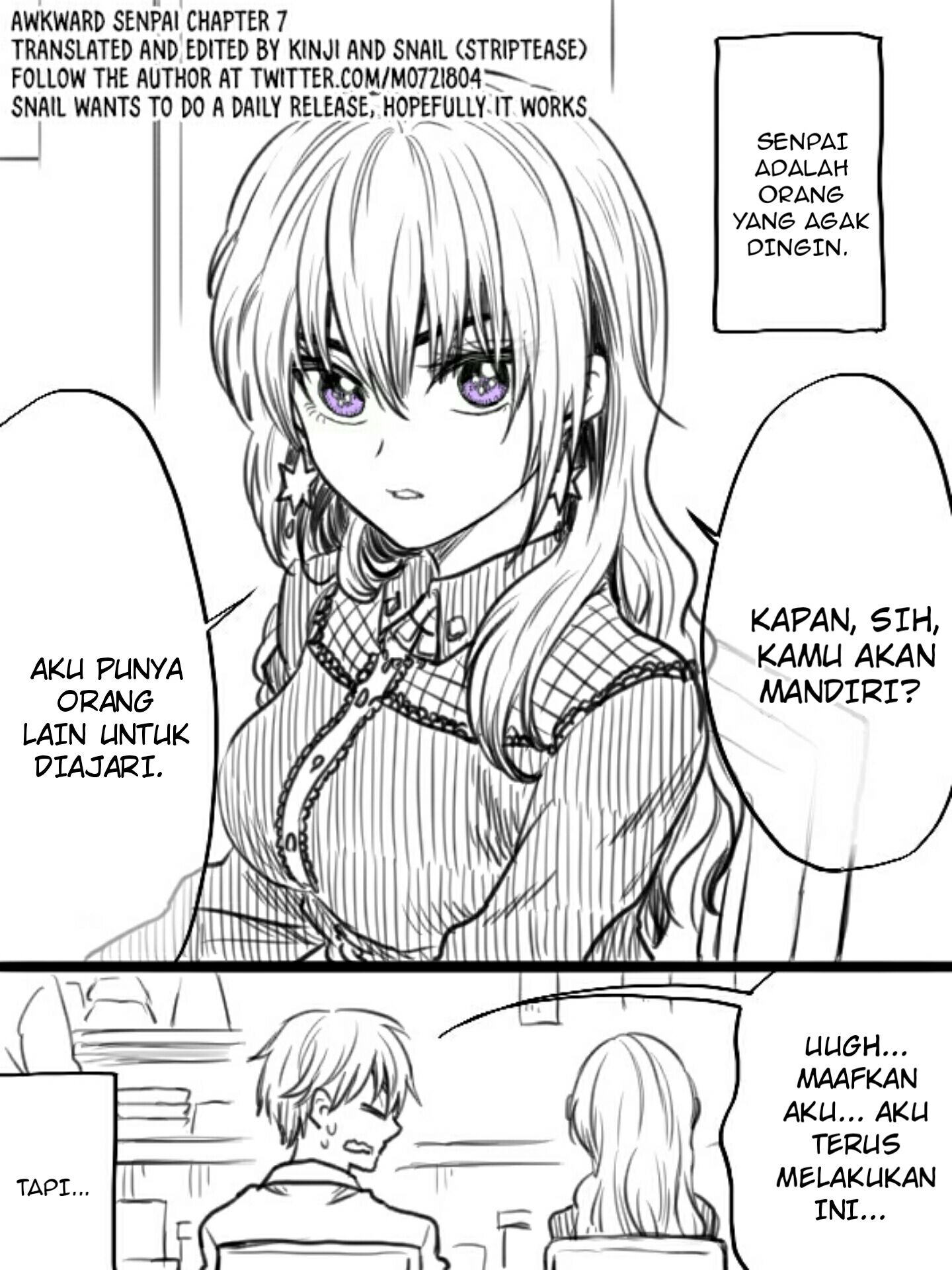 Awkward Senpai (Webcomic) Chapter 7 - halaman 1