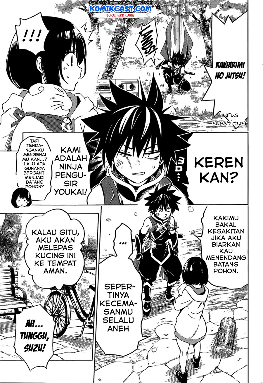 Ayakashi Triangle Chapter 1.1 - halaman 11