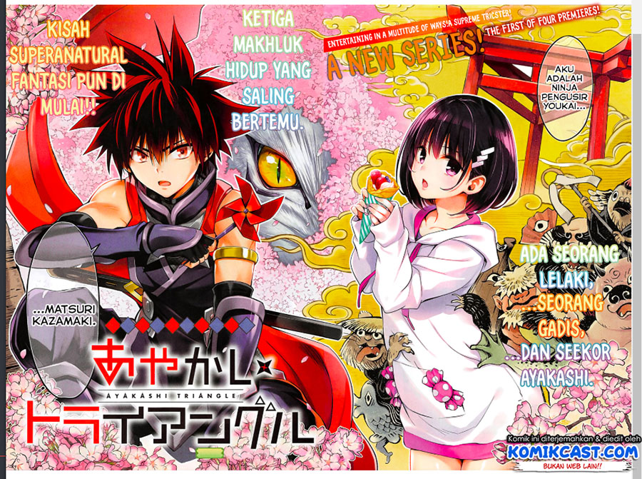 Ayakashi Triangle Chapter 1.1 - halaman 4