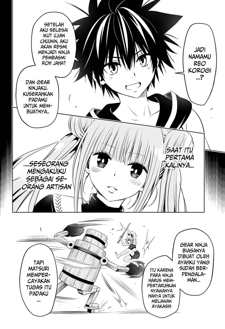 Ayakashi Triangle Chapter 16 - halaman 9