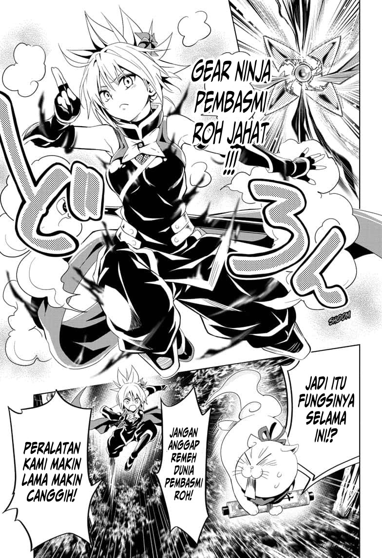 Ayakashi Triangle Chapter 3 - halaman 13