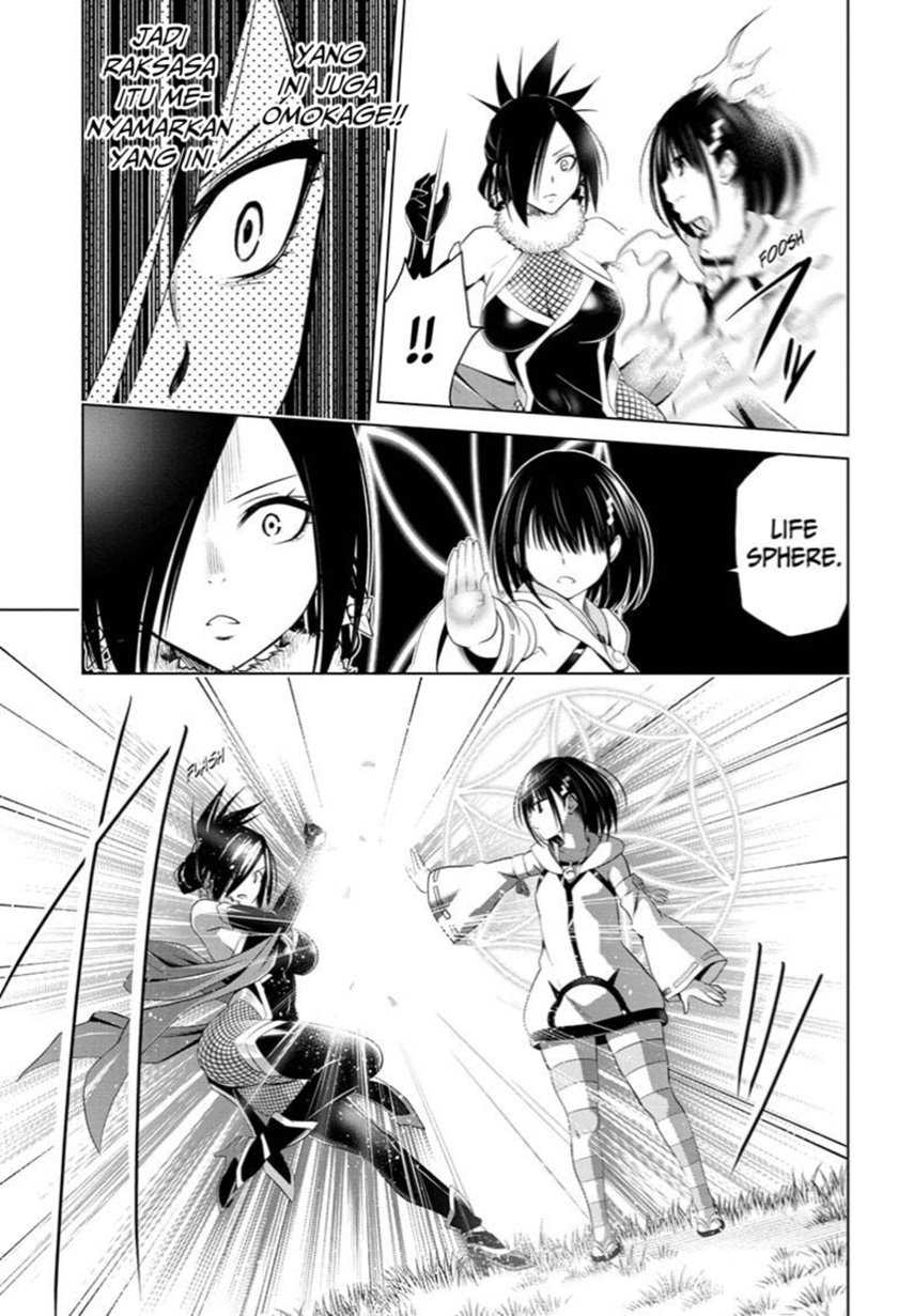 Ayakashi Triangle Chapter 59 - halaman 17