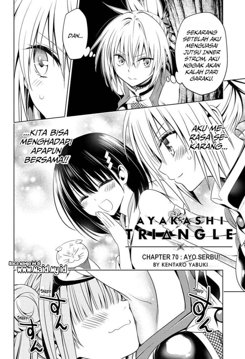 Ayakashi Triangle Chapter 70 - halaman 4
