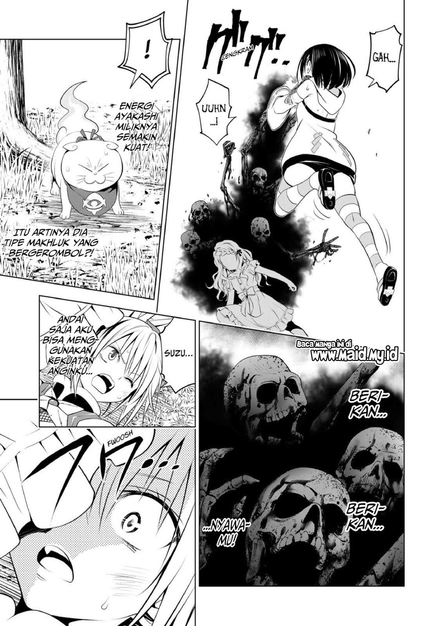 Ayakashi Triangle Chapter 98 - halaman 13