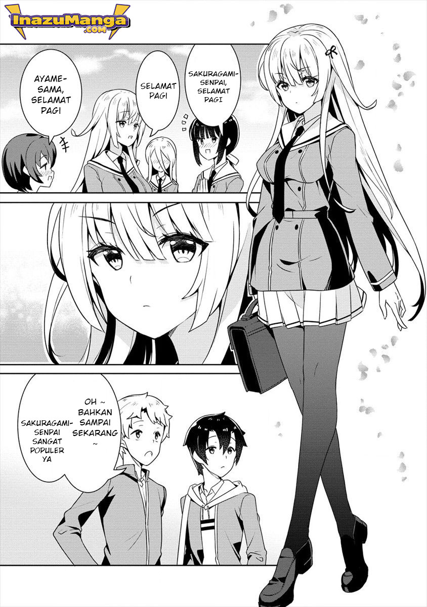 Ayame-senpai wa Boku to Himitsu no Keiyaku wo Chapter 1 - halaman 10