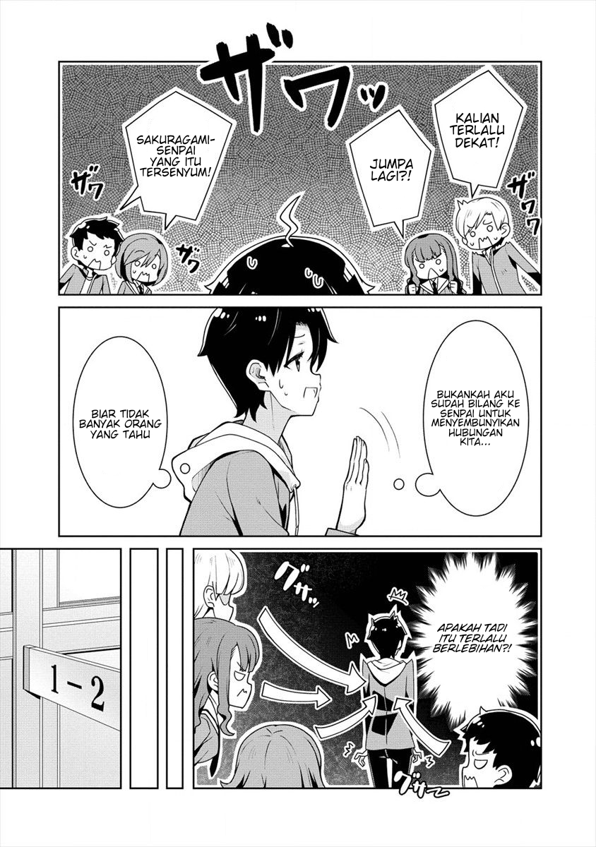 Ayame-senpai wa Boku to Himitsu no Keiyaku wo Chapter 4 - halaman 4