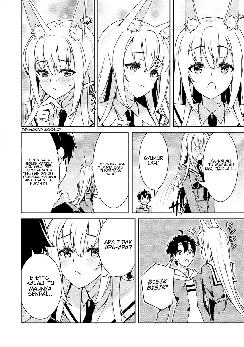 Ayame-senpai wa Boku to Himitsu no Keiyaku wo Chapter 5 - halaman 21