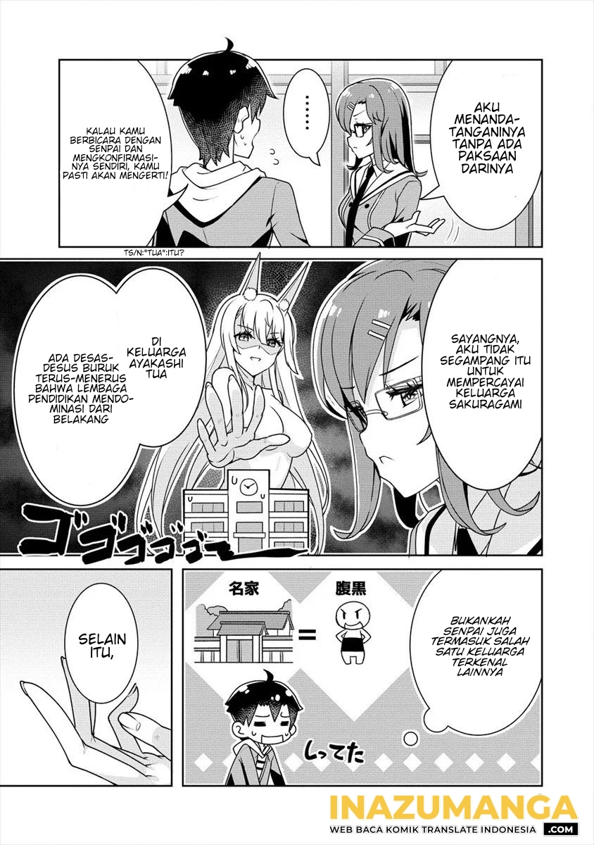 Ayame-senpai wa Boku to Himitsu no Keiyaku wo Chapter 6 - halaman 12