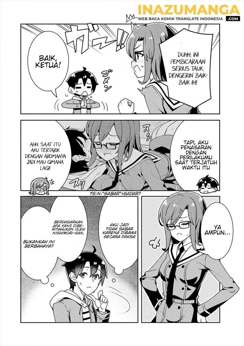 Ayame-senpai wa Boku to Himitsu no Keiyaku wo Chapter 6 - halaman 7