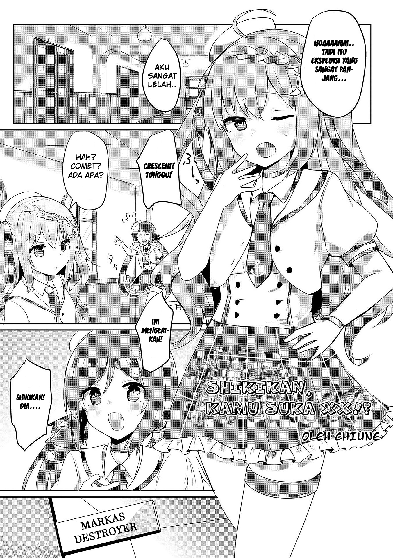 Azur Lane Comic Anthology Chapter 11 - halaman 1