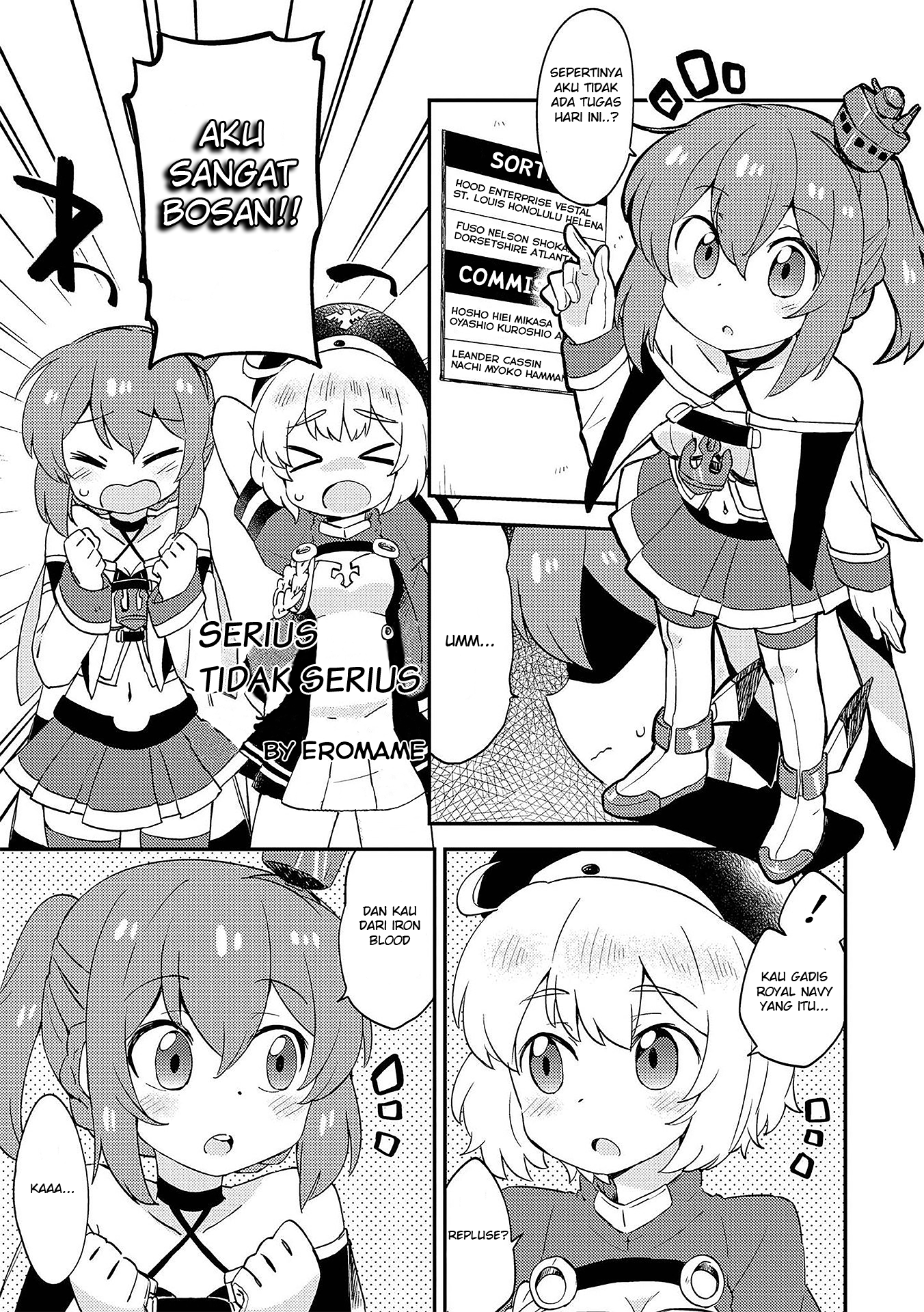 Azur Lane Comic Anthology Chapter 12 - halaman 1