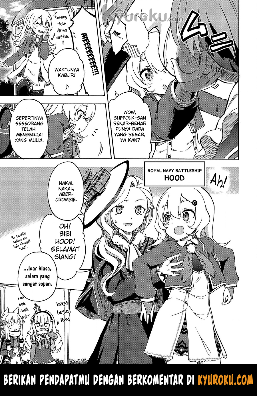 Azur Lane: Queen's Orders Chapter 33 - halaman 4