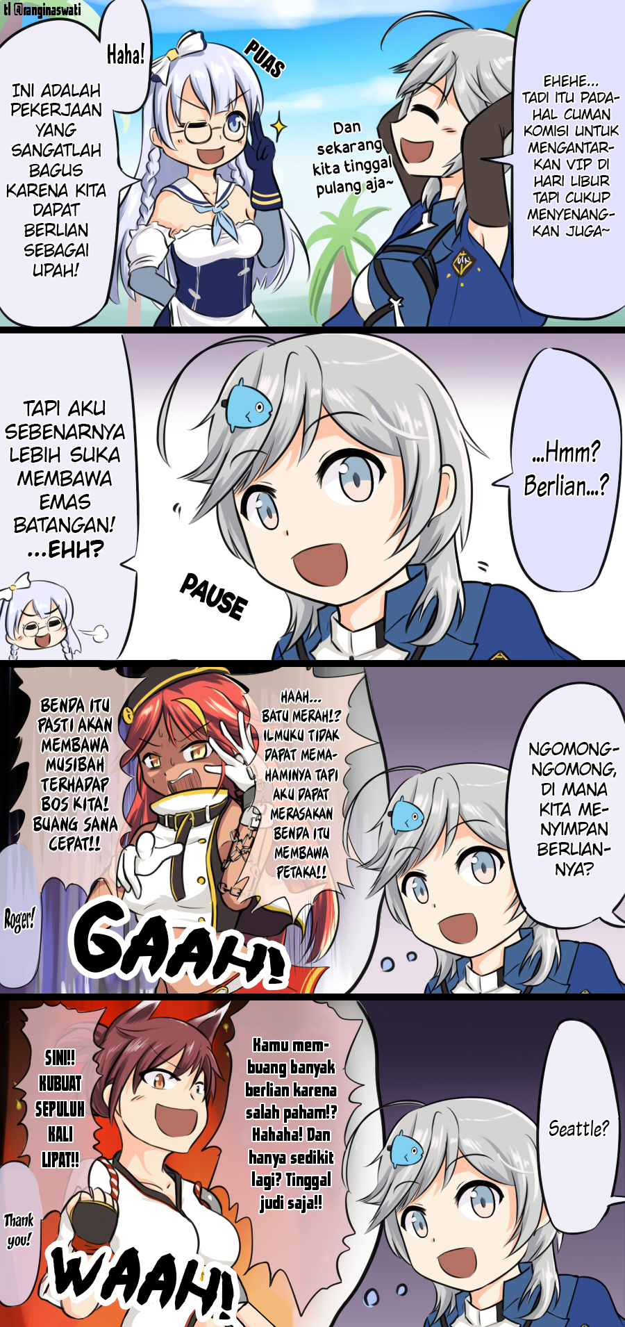 Azur Lane - Spare Time (Doujinshi) Chapter 33 - halaman 1