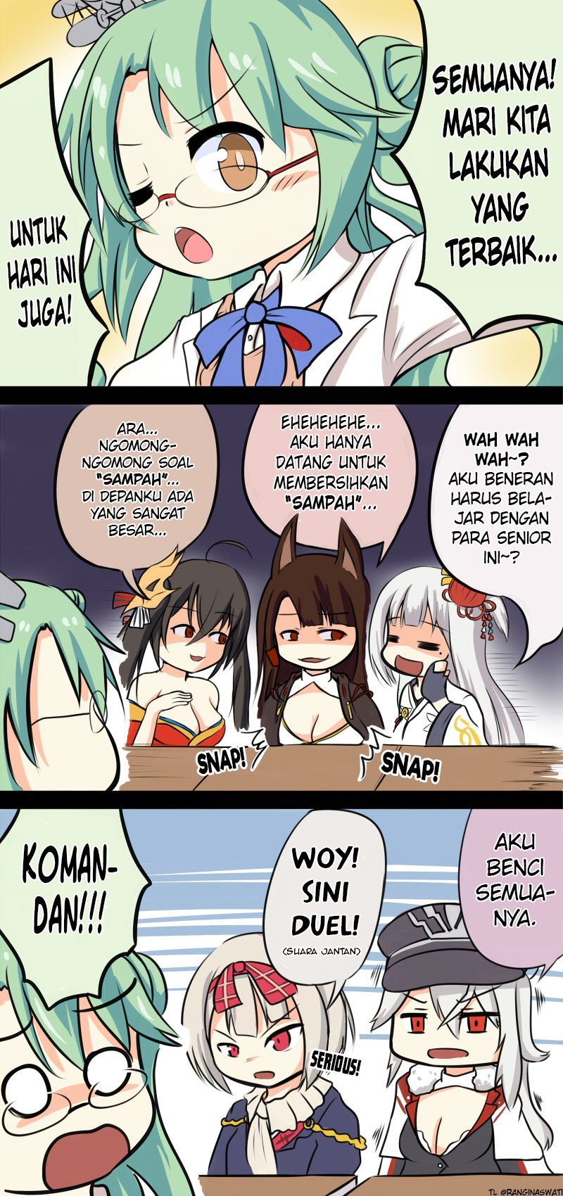 Azur Lane - Spare Time (Doujinshi) Chapter 4 - halaman 1