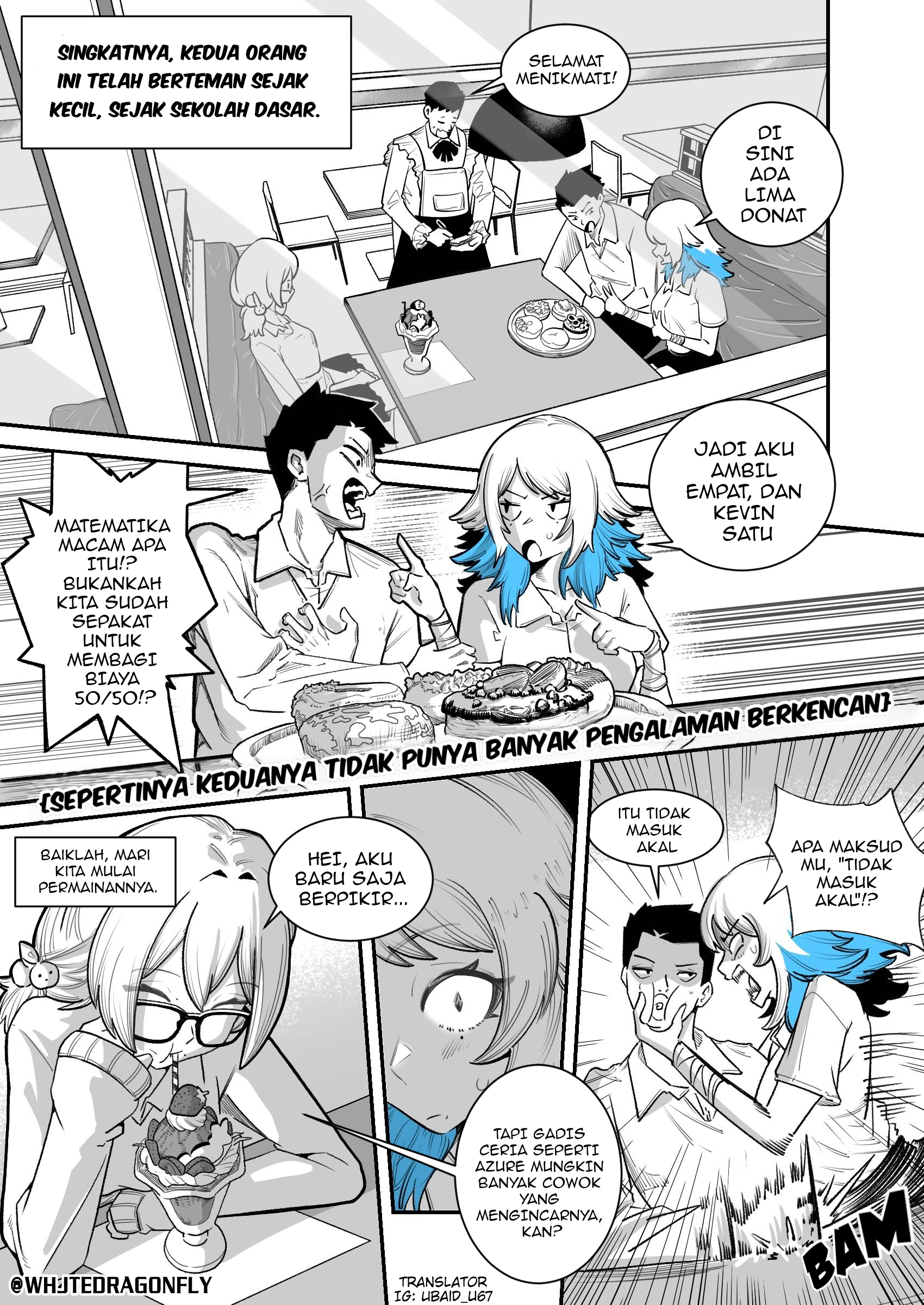 Azure Wants to Turn Me into the Ideal BF Chapter 10 - halaman 1