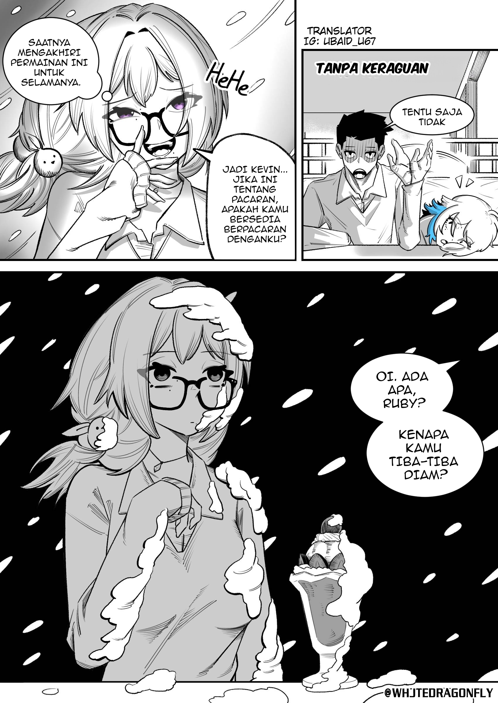 Azure Wants to Turn Me into the Ideal BF Chapter 10 - halaman 4