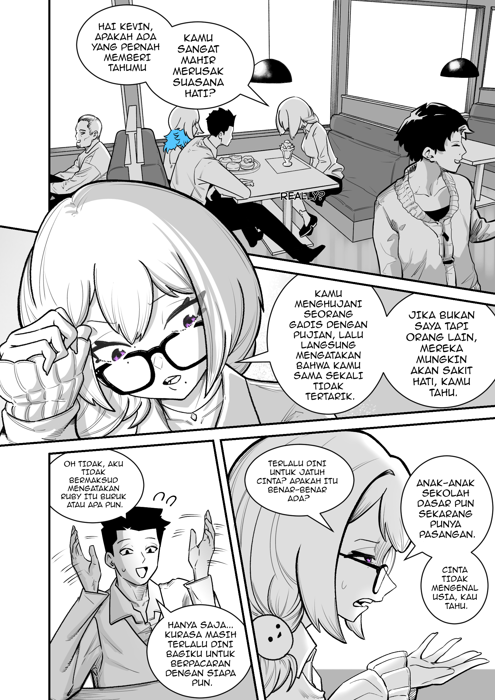 Azure Wants to Turn Me into the Ideal BF Chapter 11 - halaman 1