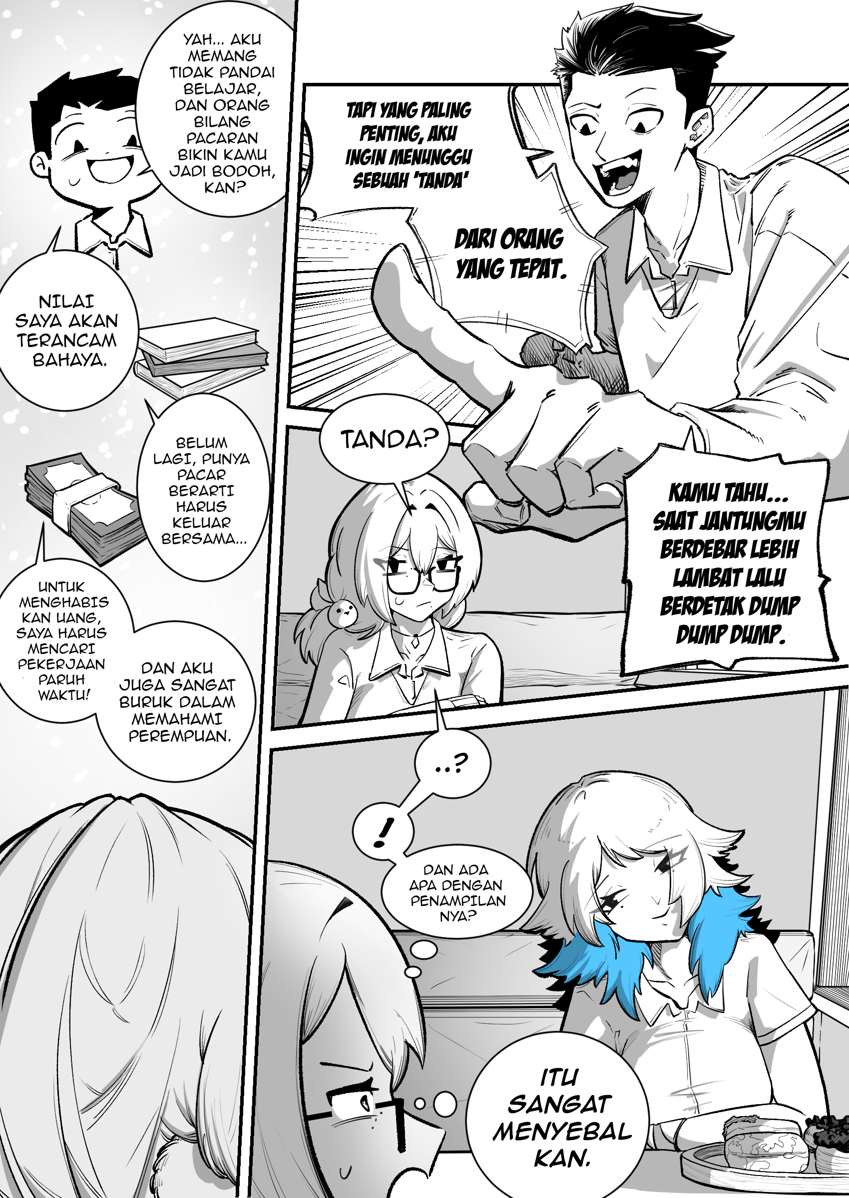 Azure Wants to Turn Me into the Ideal BF Chapter 11 - halaman 2