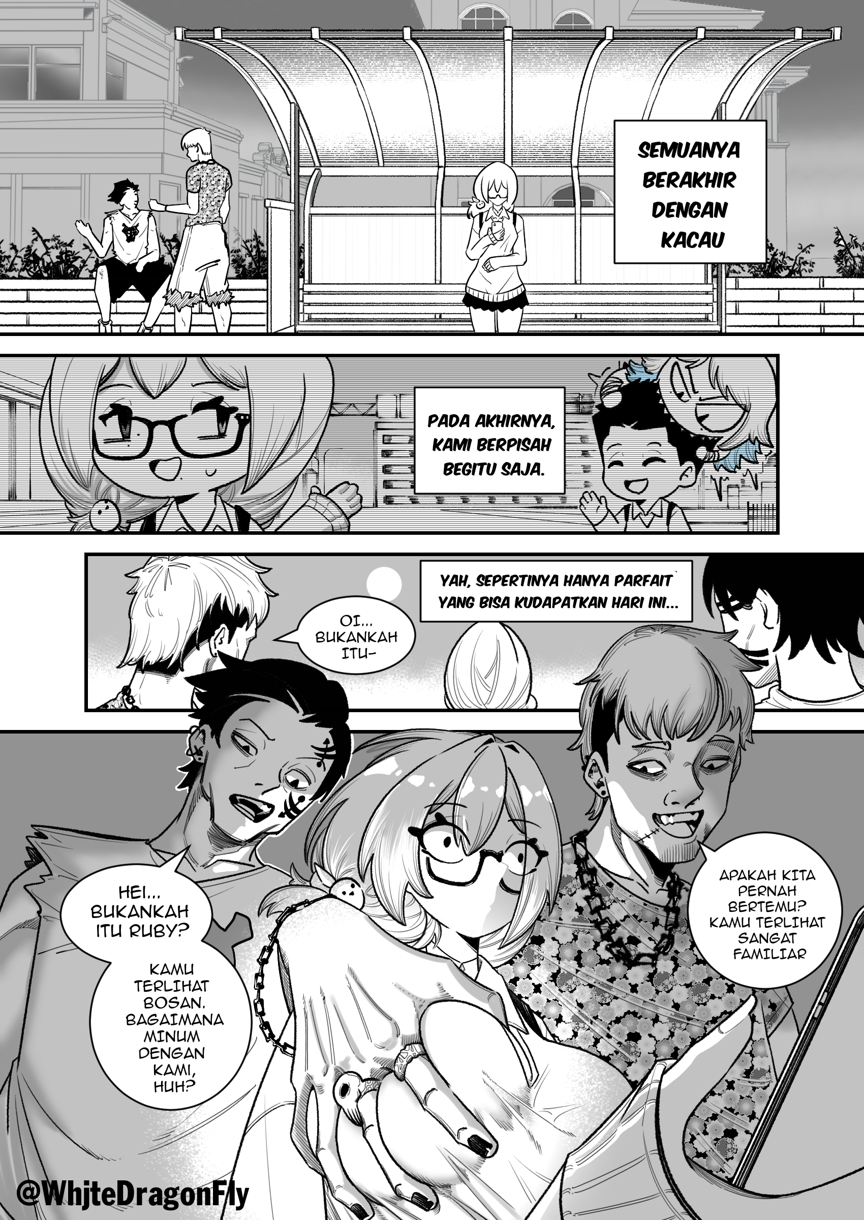 Azure Wants to Turn Me into the Ideal BF Chapter 12 - halaman 1
