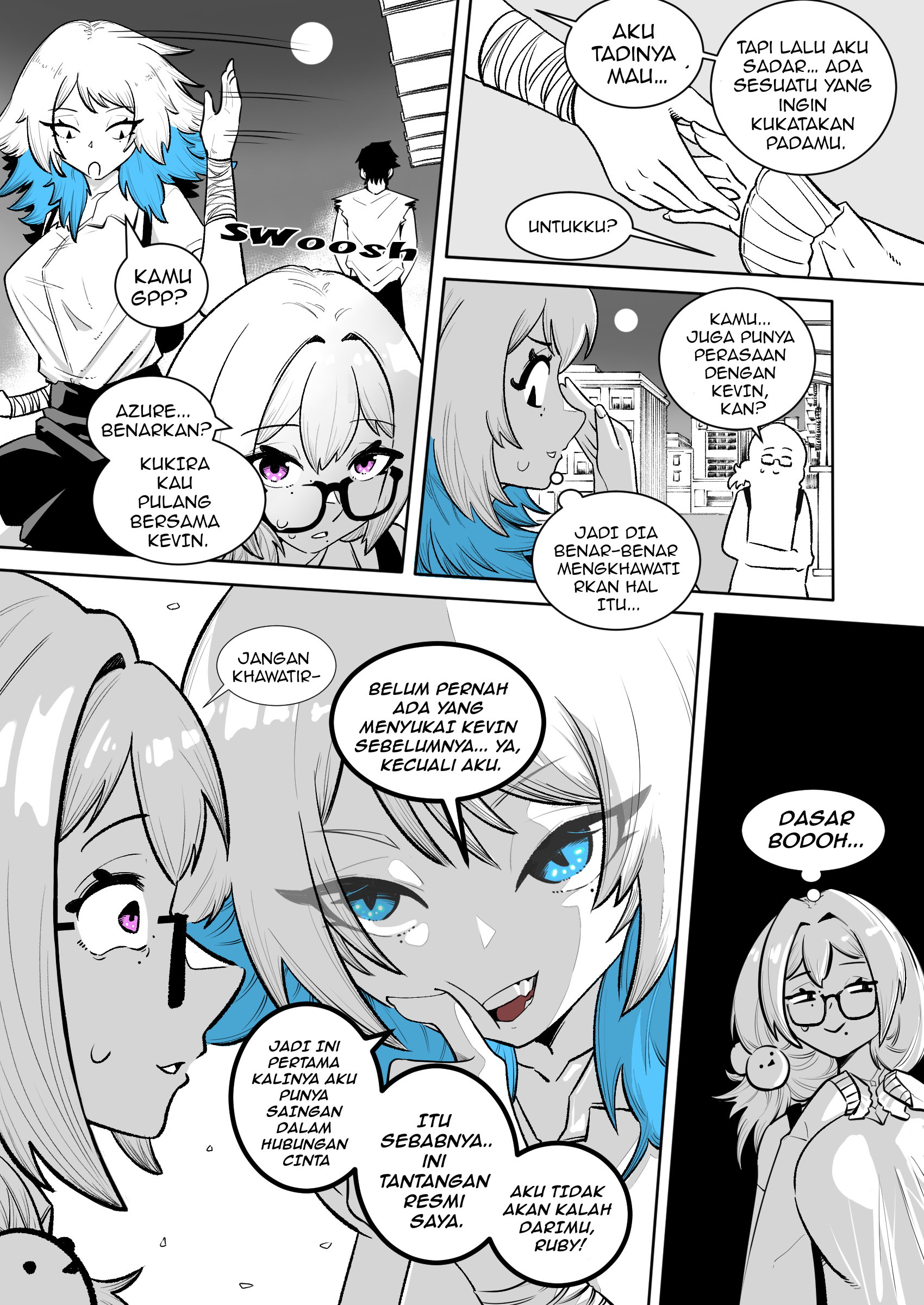 Azure Wants to Turn Me into the Ideal BF Chapter 12 - halaman 3