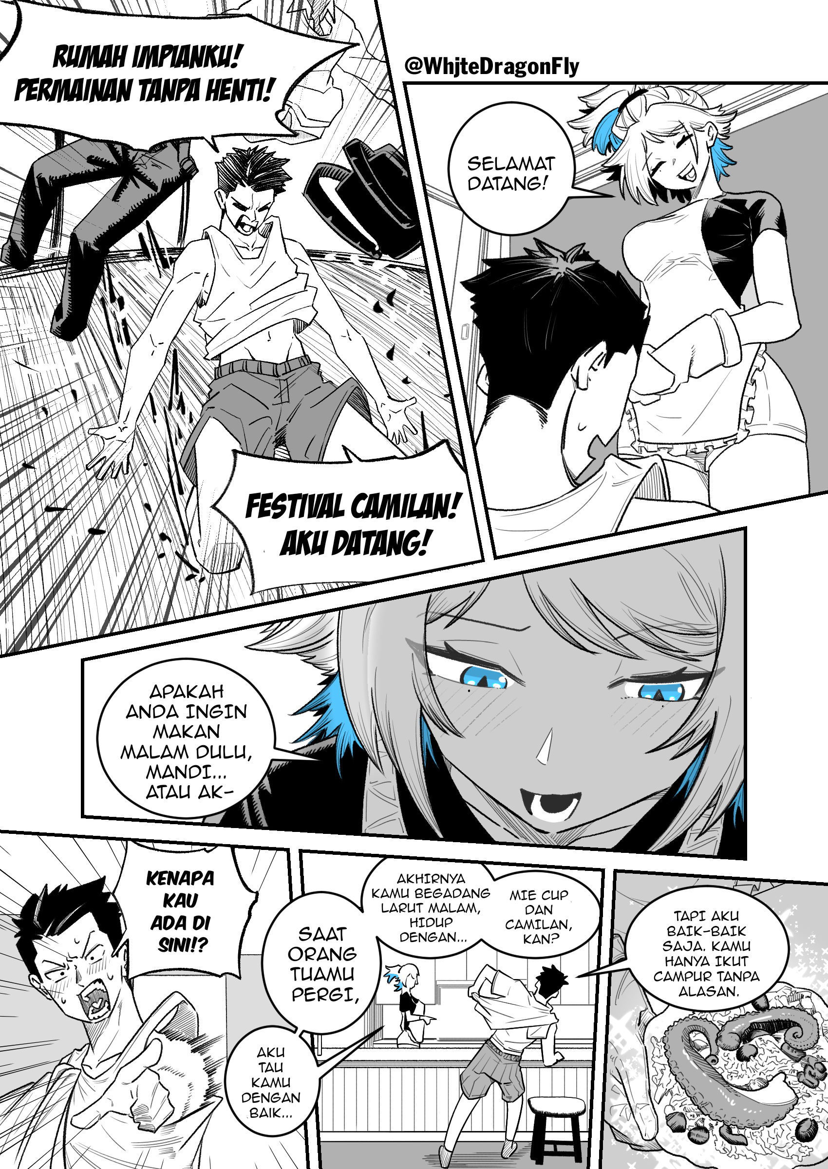 Azure Wants to Turn Me into the Ideal BF Chapter 13 - halaman 2