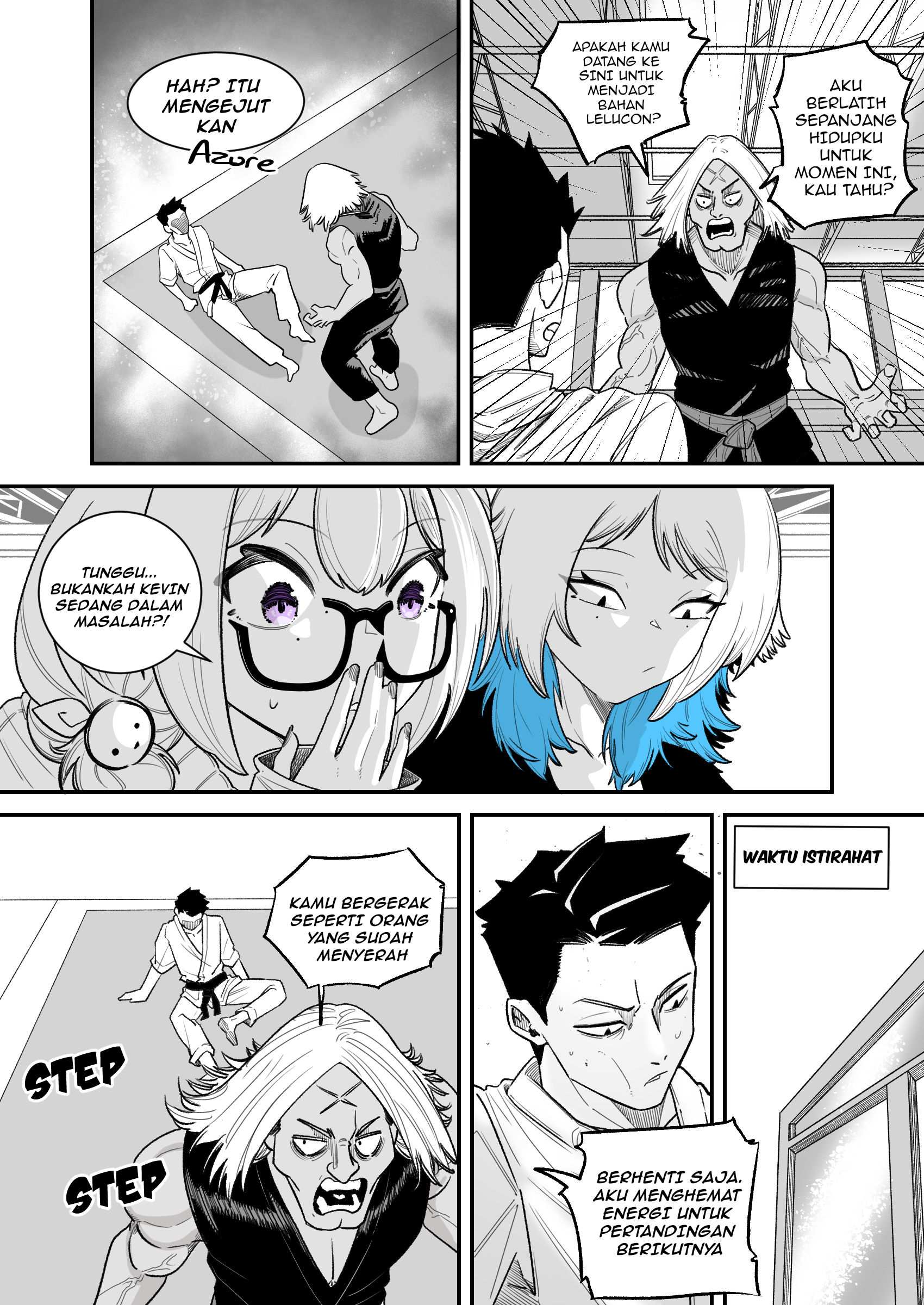 Azure Wants to Turn Me into the Ideal BF Chapter 14 - halaman 2