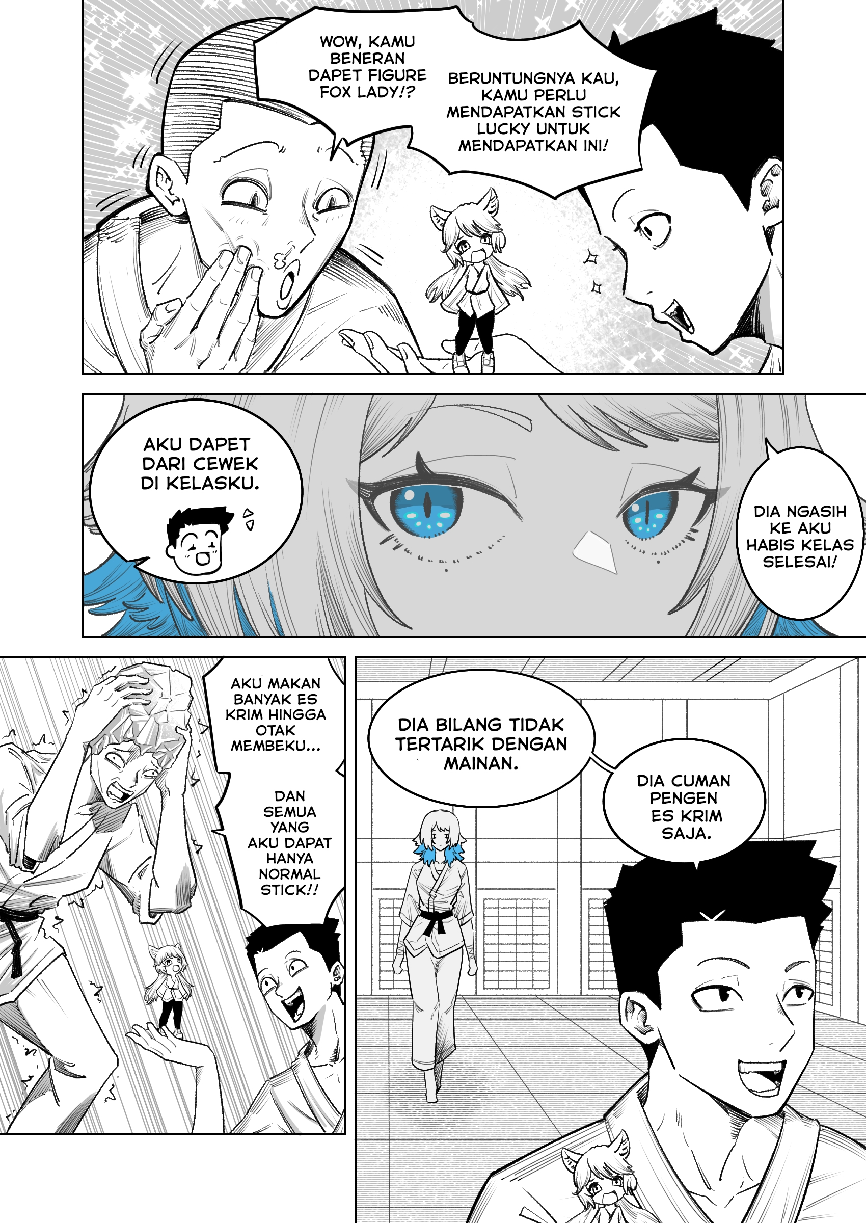 Azure Wants to Turn Me into the Ideal BF Chapter 2 - halaman 1