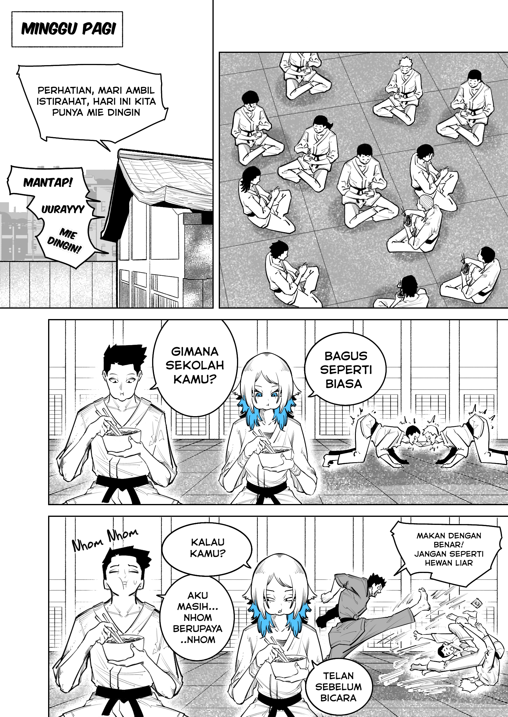 Azure Wants to Turn Me into the Ideal BF Chapter 3 - halaman 1