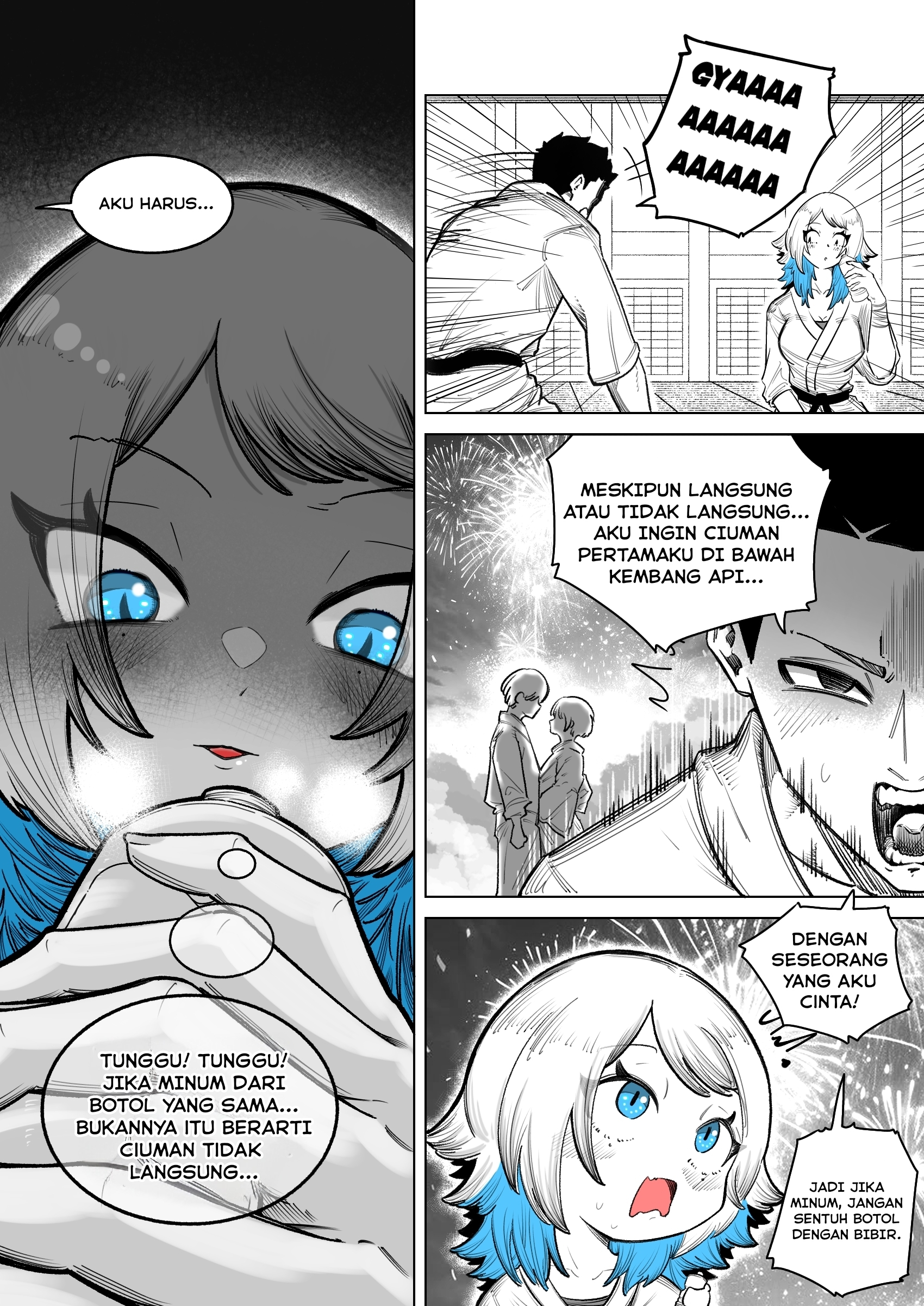 Azure Wants to Turn Me into the Ideal BF Chapter 3 - halaman 3