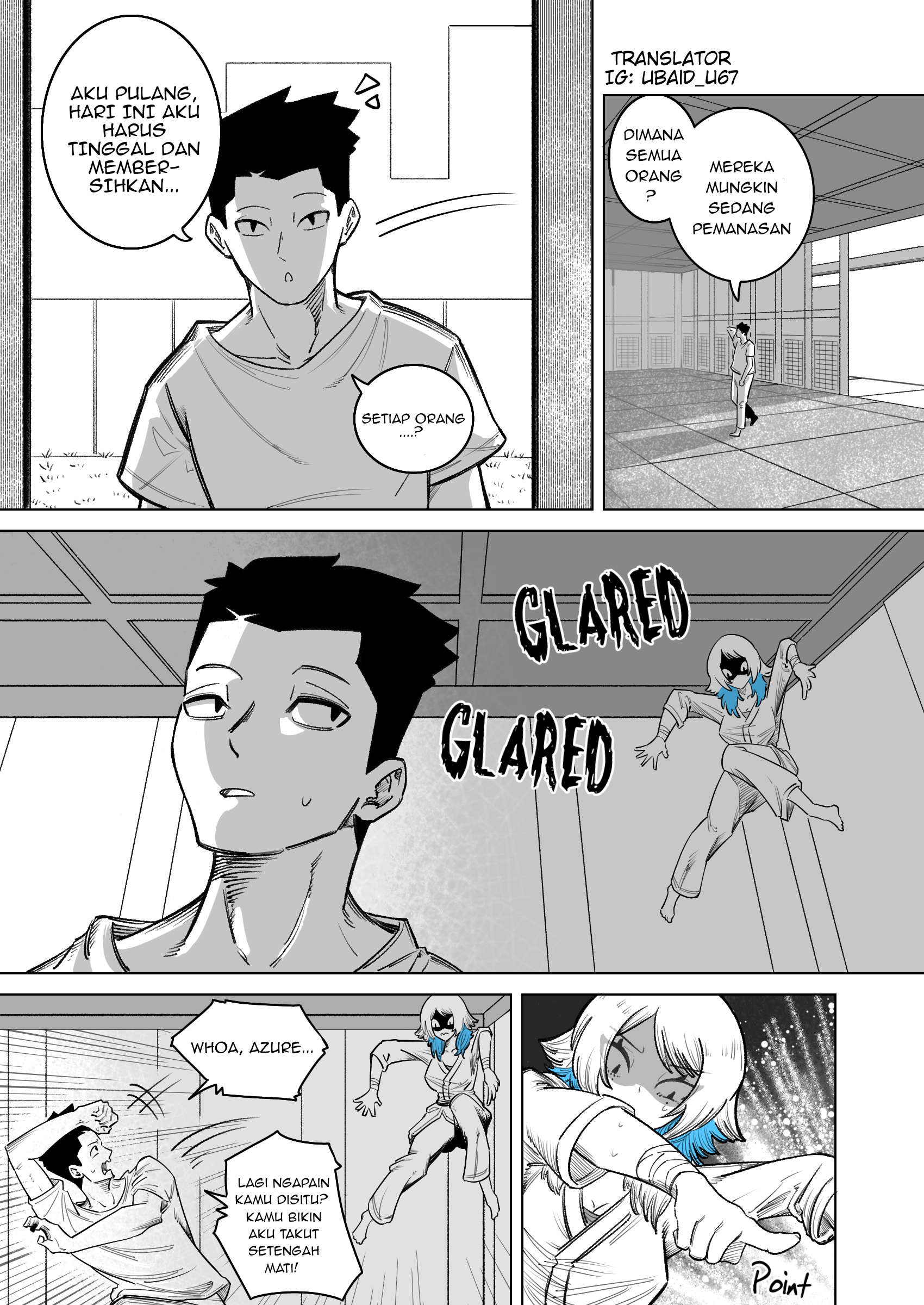 Azure Wants to Turn Me into the Ideal BF Chapter 4 - halaman 1