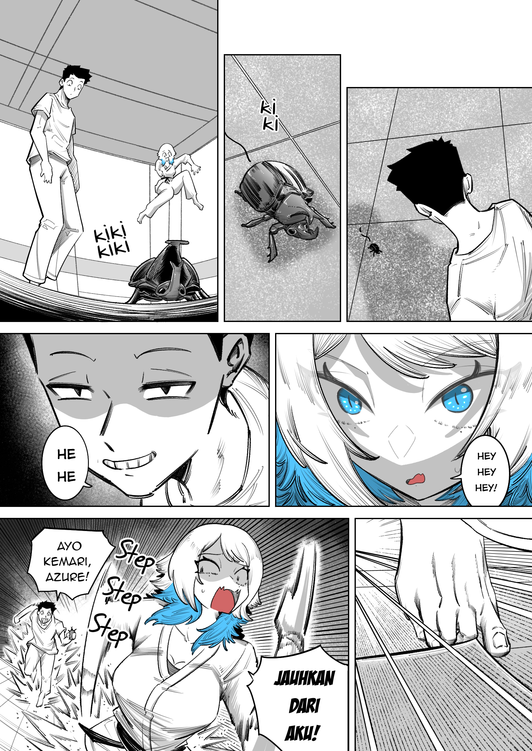 Azure Wants to Turn Me into the Ideal BF Chapter 4 - halaman 2