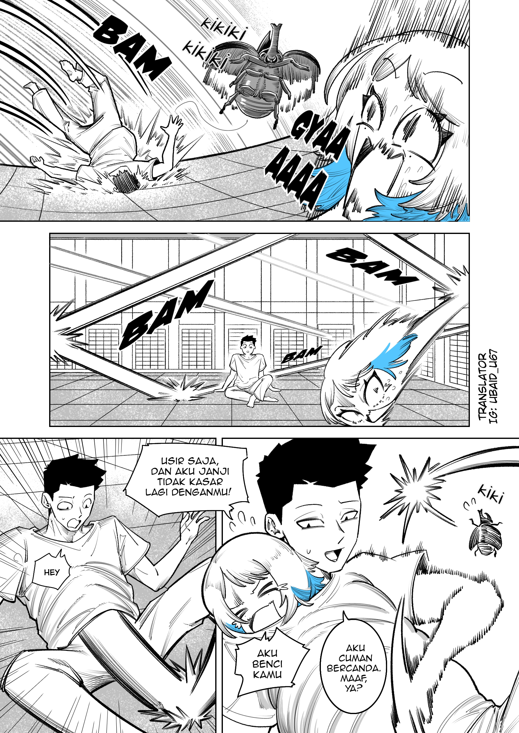 Azure Wants to Turn Me into the Ideal BF Chapter 4 - halaman 3