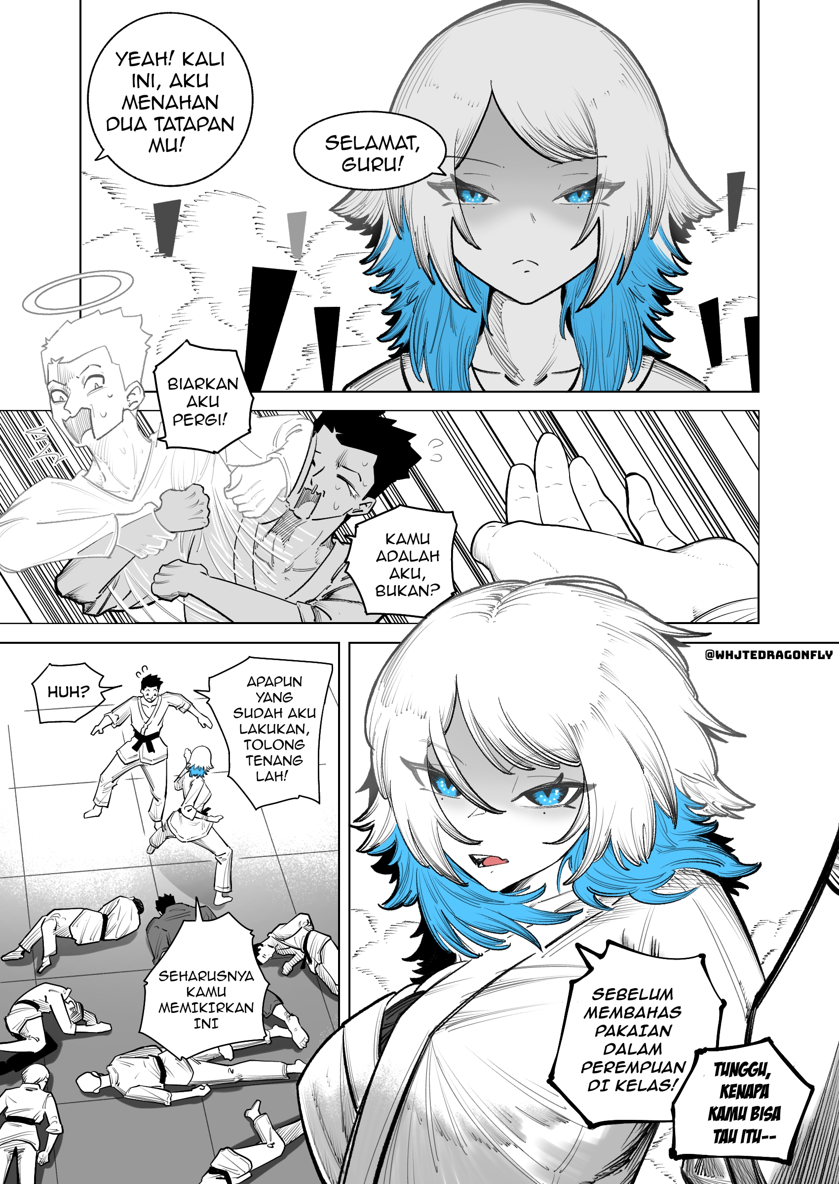Azure Wants to Turn Me into the Ideal BF Chapter 5 - halaman 4