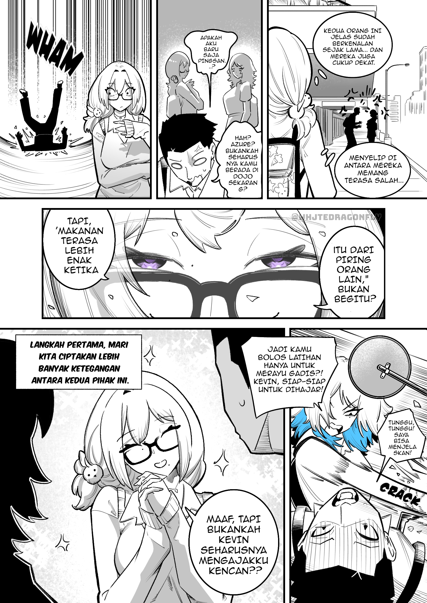Azure Wants to Turn Me into the Ideal BF Chapter 9 - halaman 3