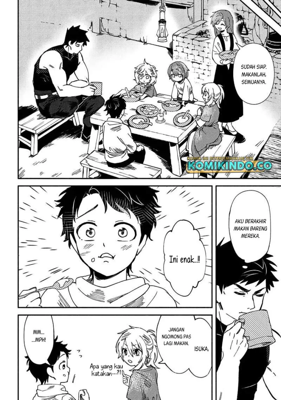 B-Rank Adventurer With an Evil Look Becomes a Daddy to the Protagonist and His Childhood Friends (Akuninzura shita B-kyuu Boukensha) Chapter 3 - halaman 1